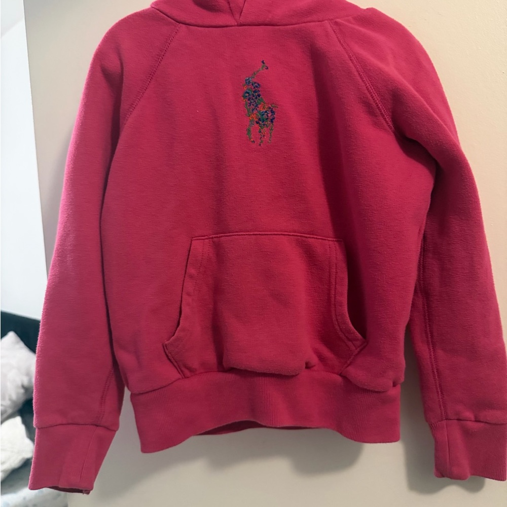 Polo by Ralph Lauren Vibrant Pink Kids Hoodie